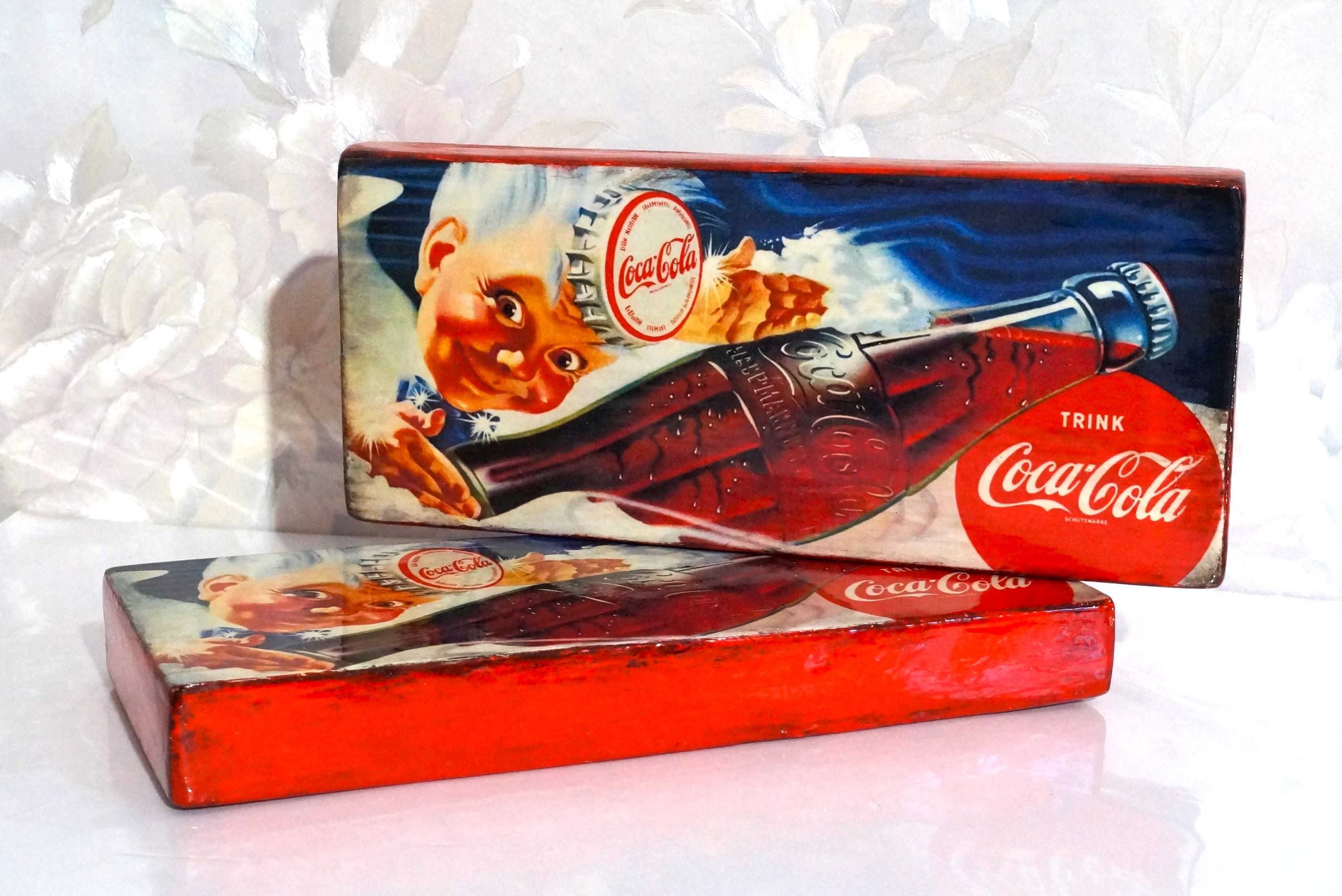 подарок для женщины лофт Coca-Cola ключница вешалка