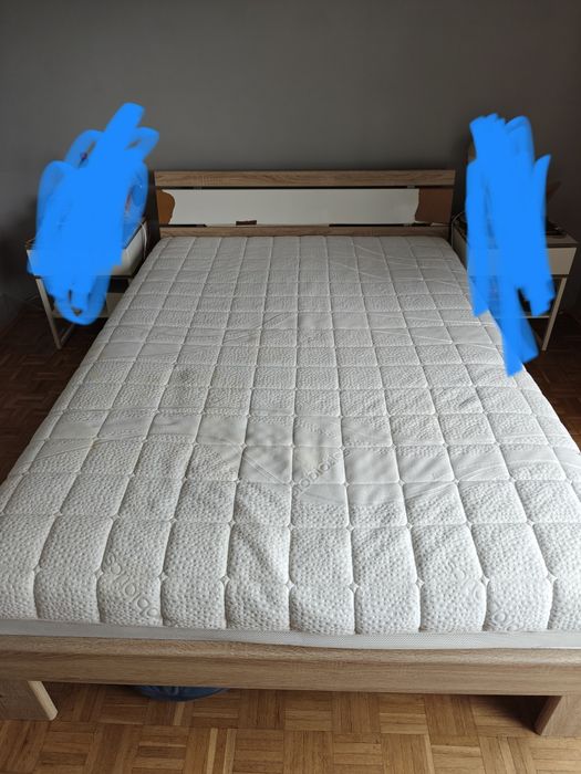 Łóżko 140 x 200 + materac Hilding Flamenco! Igła ! Super wygodne ! !
