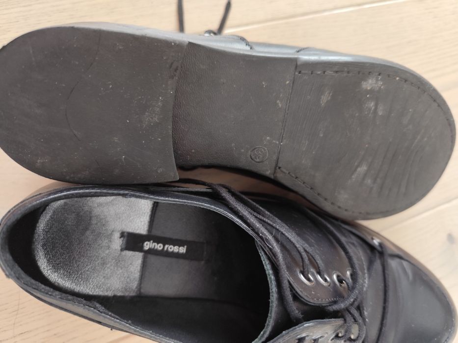 Gino Rossi półbuty oksfordki Oxford 39 skóra