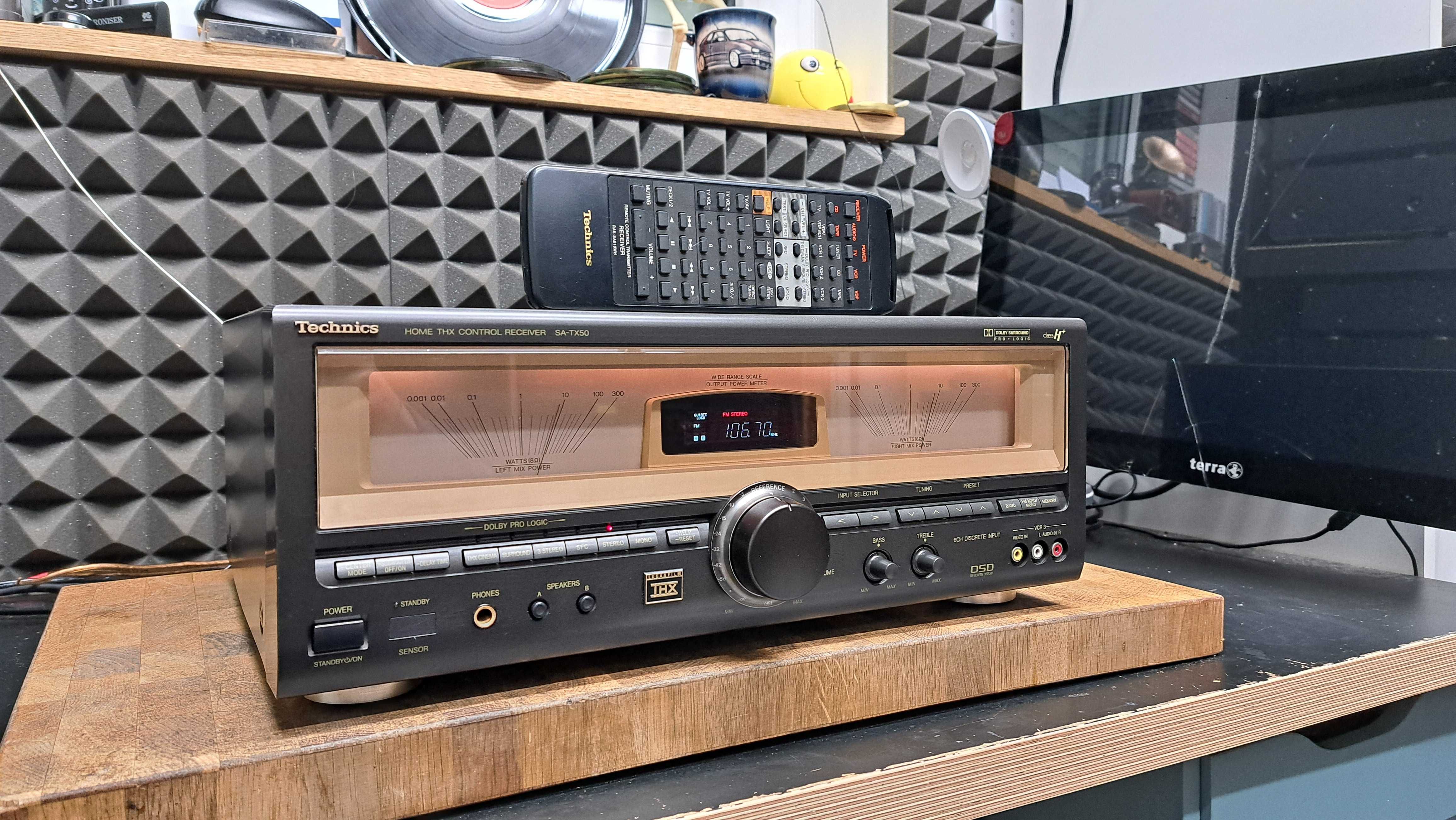 Amplituner Technics SA-TX50 Z PILOTEM