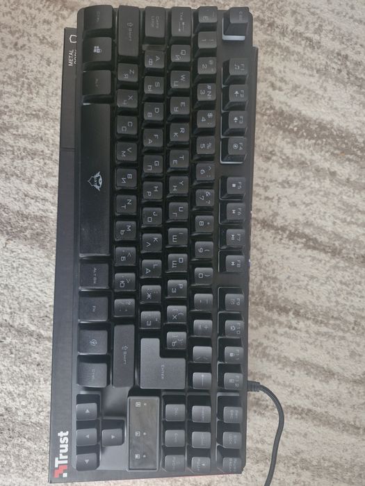 Клавіатура мембрана TrustGXT 833 Thado TKL 87 Key