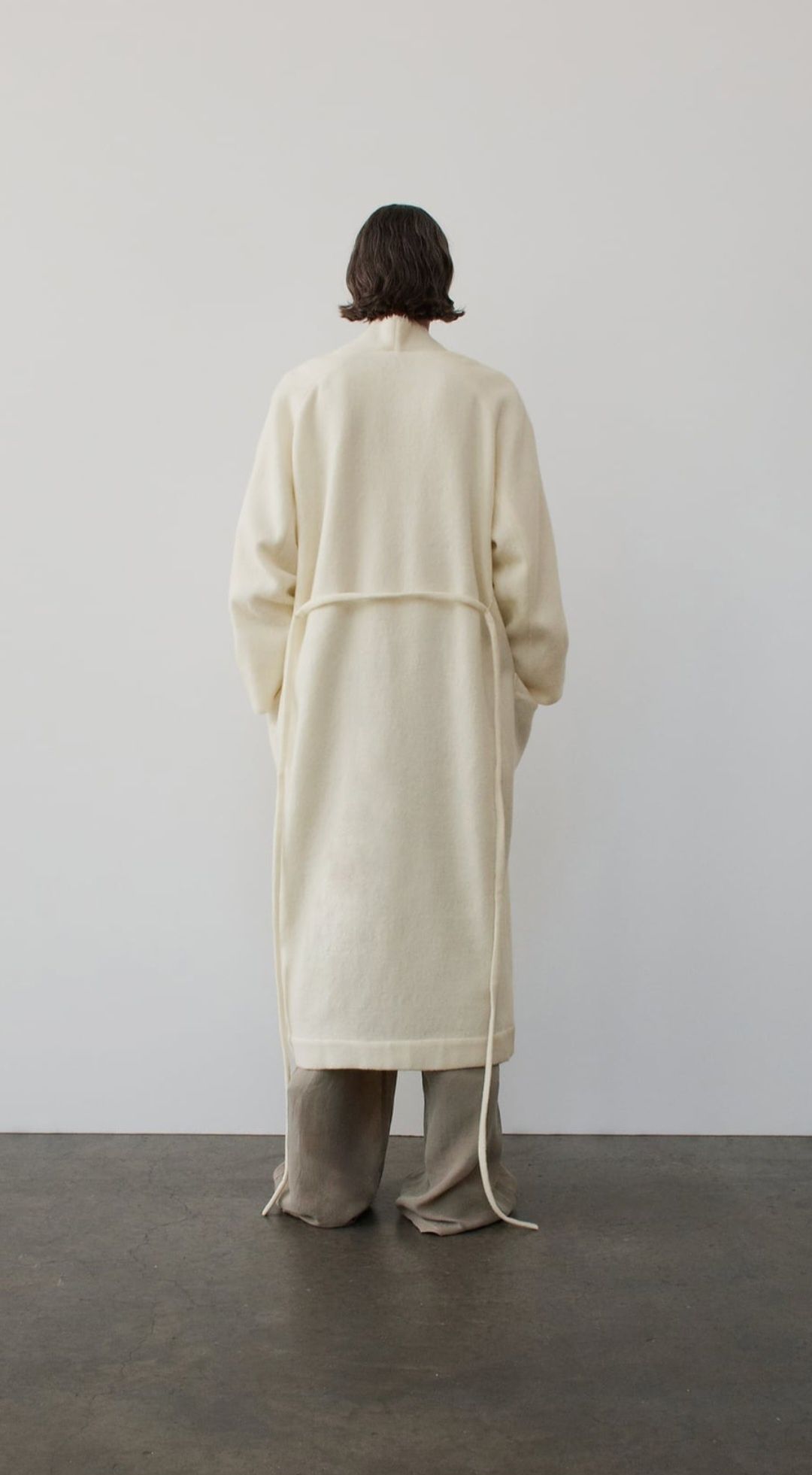 Zara płaszcz z wełny MANTECO ZW collection