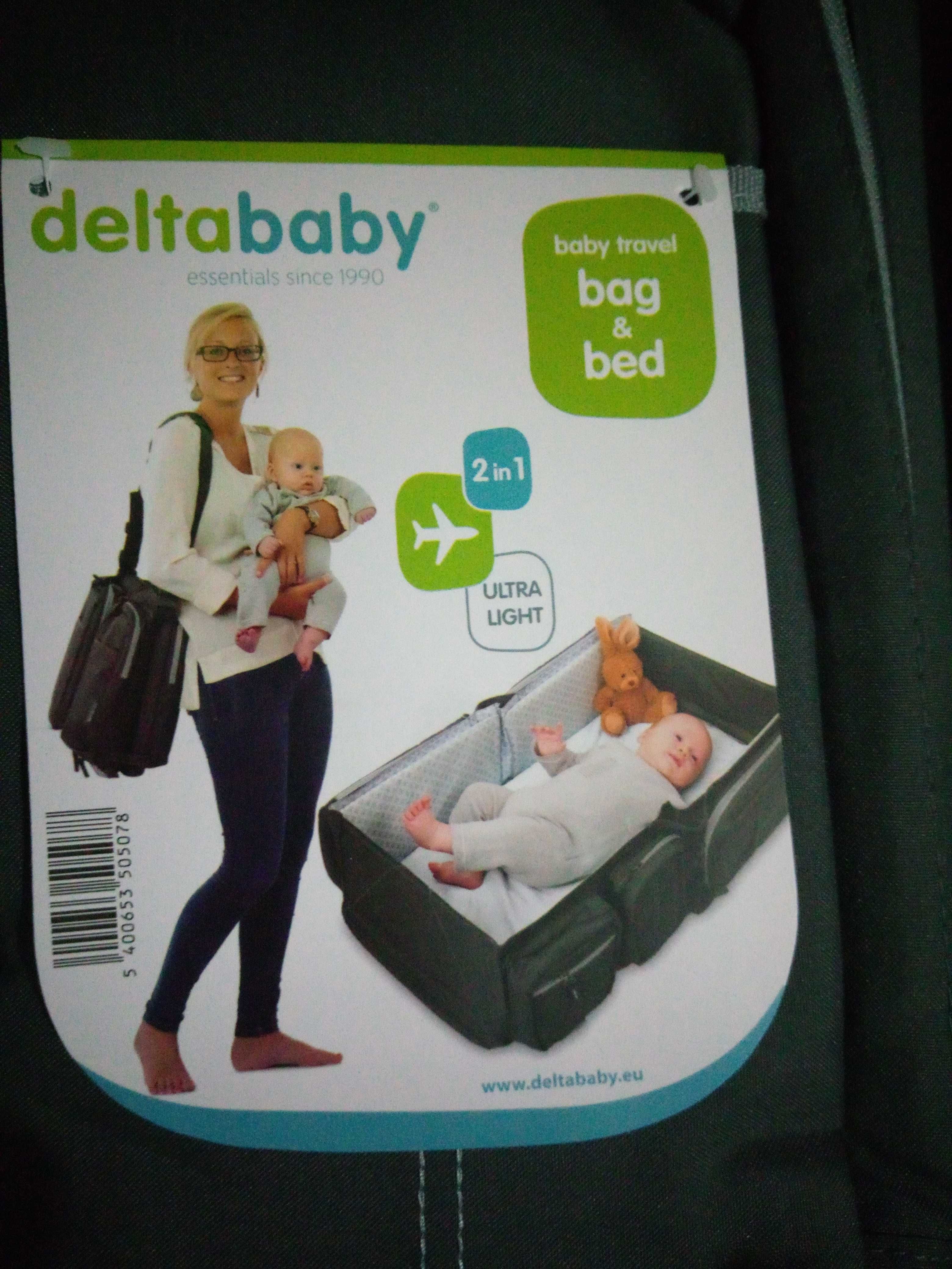 2w1 Torba - przewijak Delta Baby idealna na każdy wyjazd