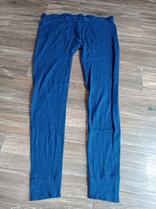 Leginsy kalesony McKinley rozmiar XXL granatowe wełna