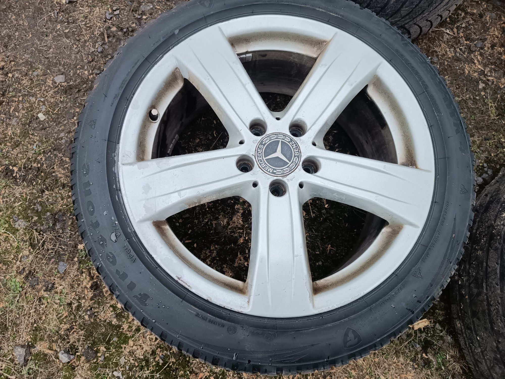 Koła felgi opony komplet Mercedes w221 245/45r18 a221,401,51,02 m+s