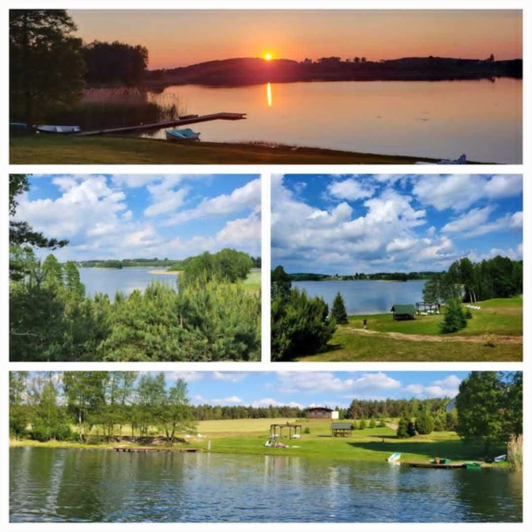 Dom nad jeziorem, Całoroczny ,8 osobowy, Las , Jezioro, Wędkowanie,