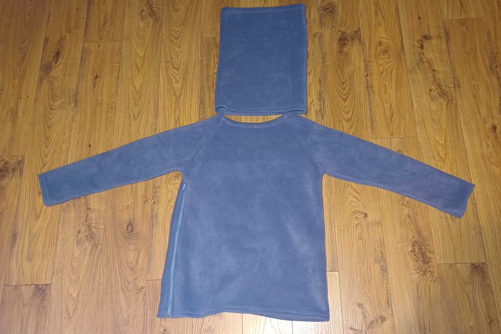 Bluza polar do noszenia dziecka w chuscie L