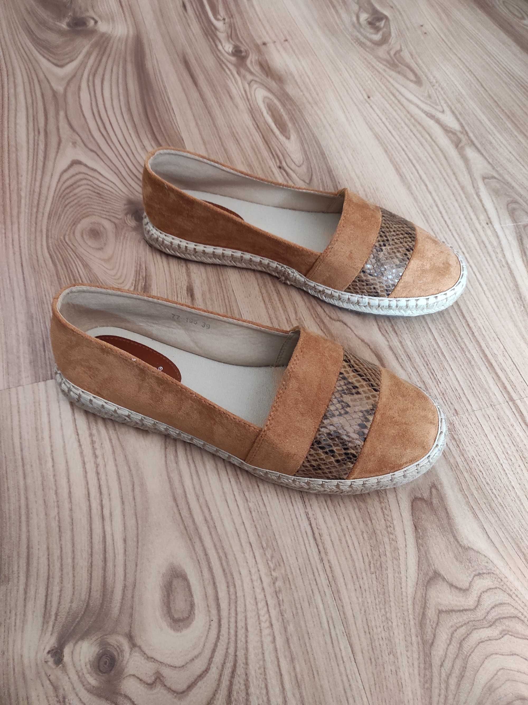 Buty espadryle rozmiar 39