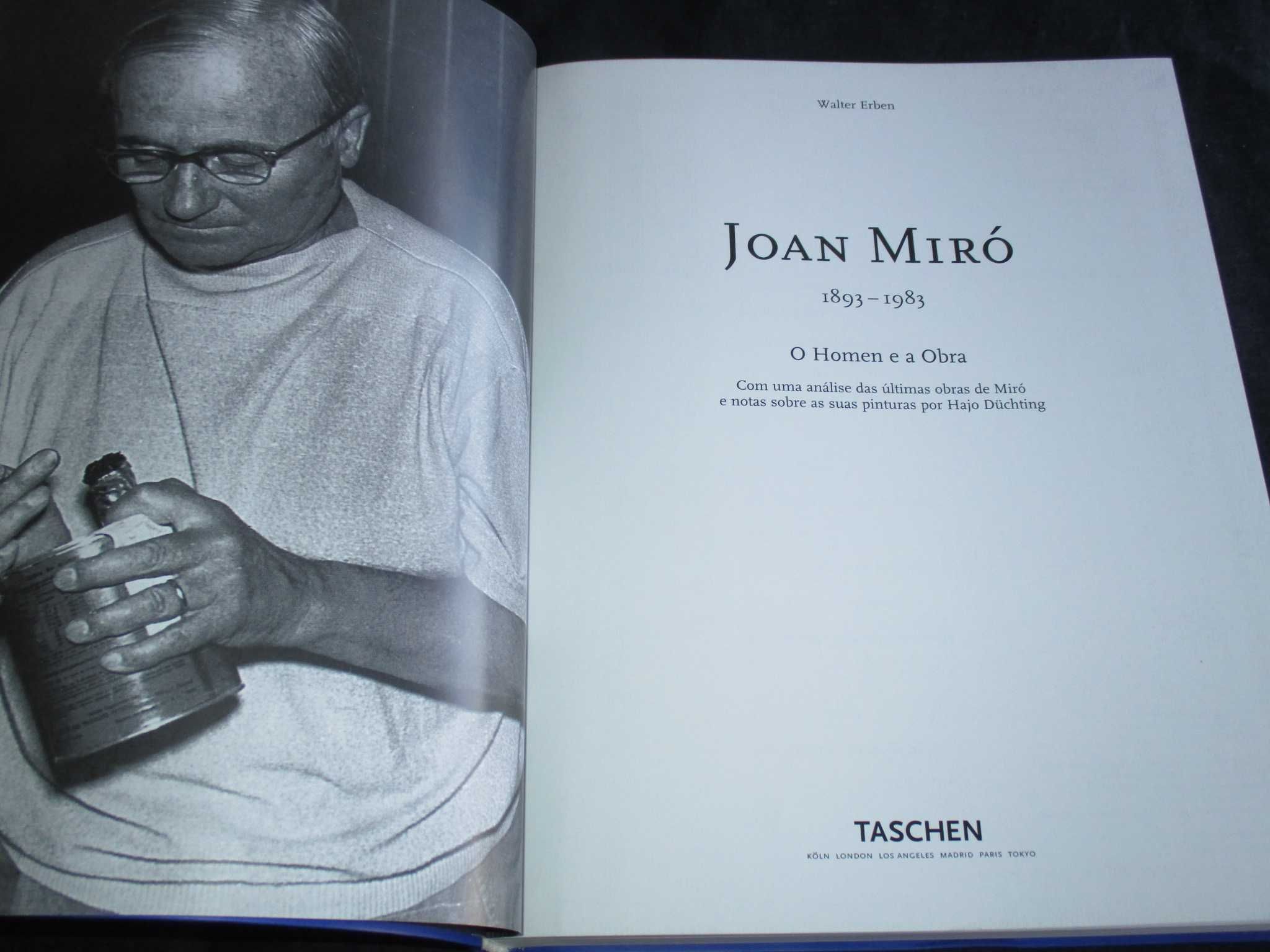 Livro Joan Miró Walter Erben Homem e a Obra Taschen