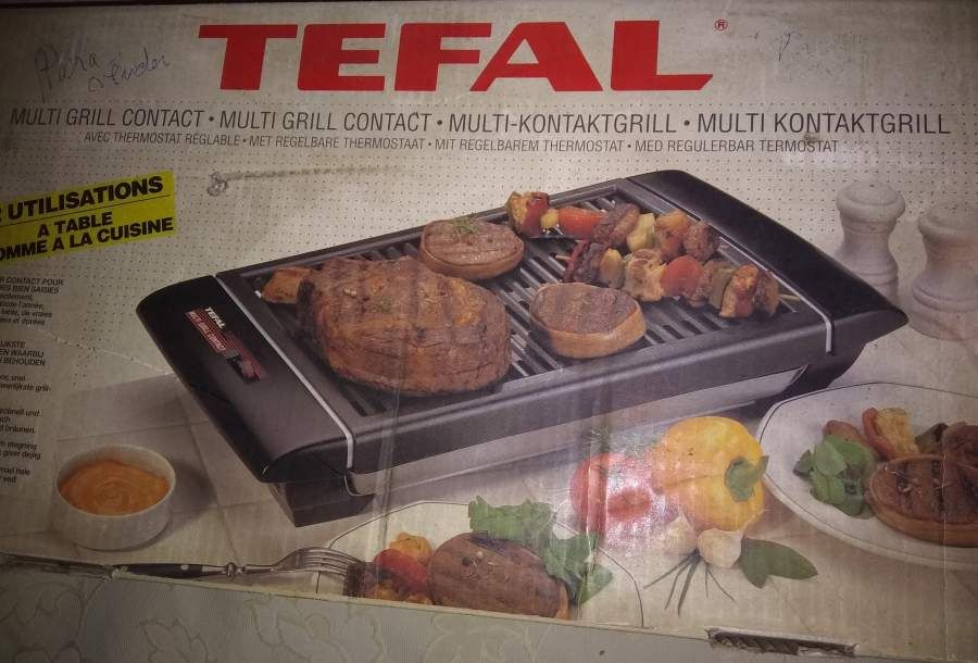 Grelhador Eletrico Tefal - Multi Grill Contact - Com Caixa