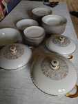 Porcelana Eschenbach zestaw obiadowy kompletny 12 osób