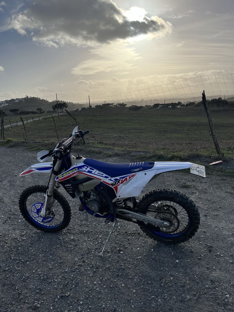 Sherco 125 six days matruculada