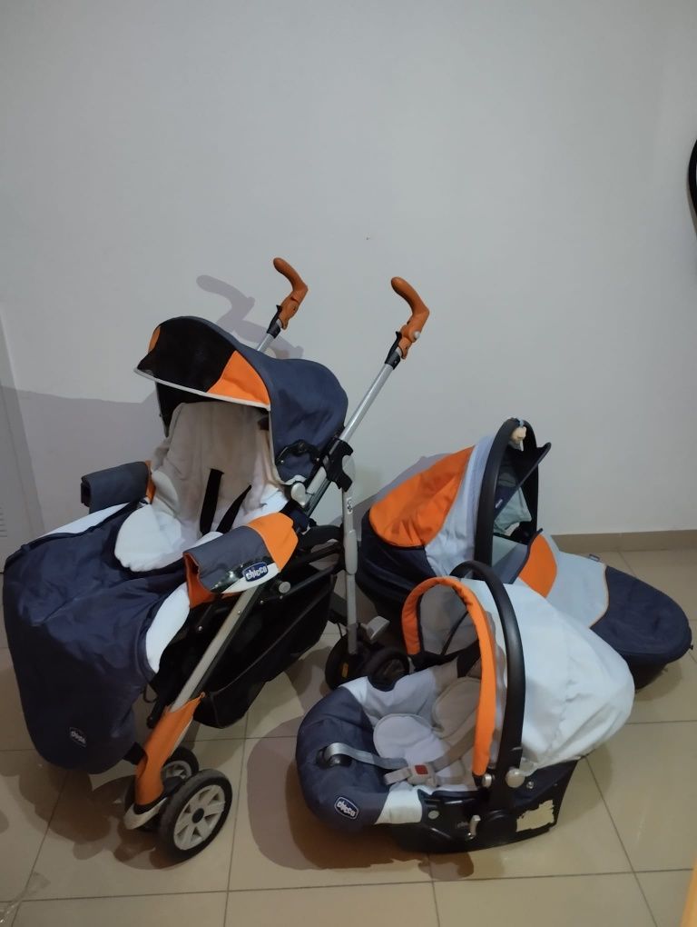 Conjunto Trio Chicco (oferta de cadeira bengala)