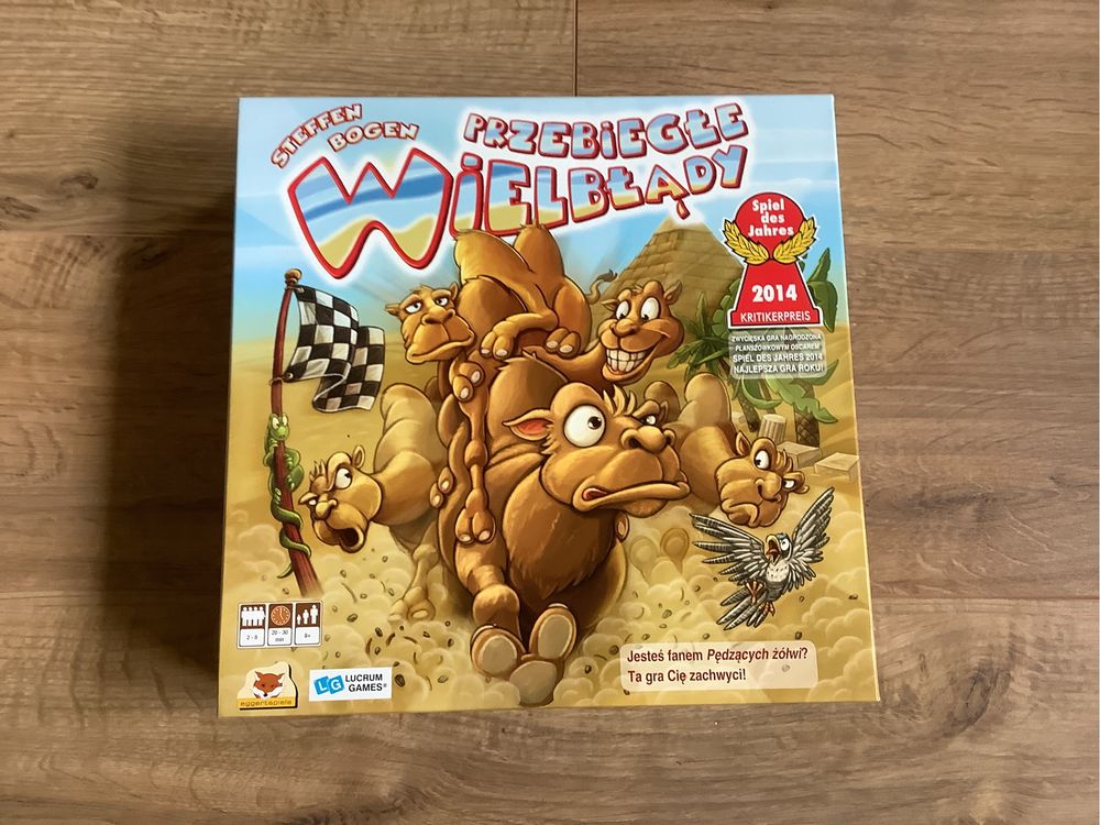 Gra familijna wieloosobowa Przebiegle wielbłądy spiel des jahres