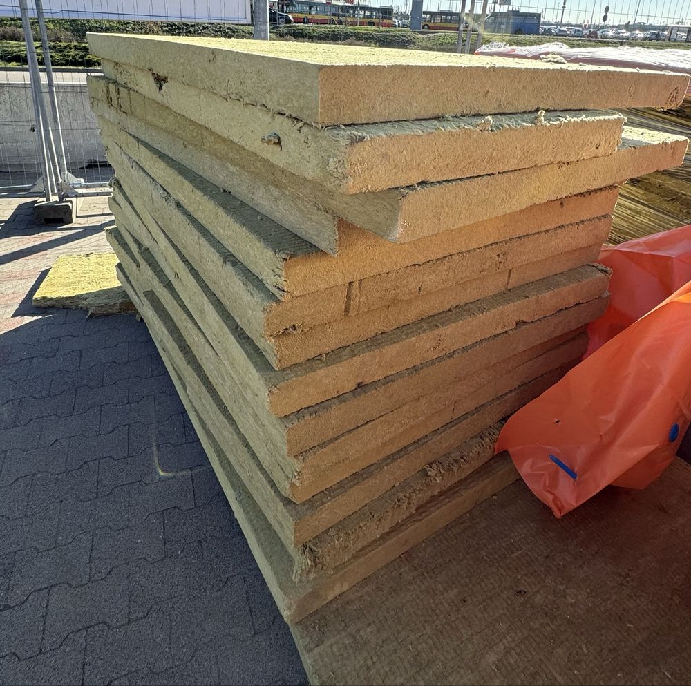 Wełna mineralna,skalna Rockwool Monrock MAX E gr 10cm, Paroc ROS