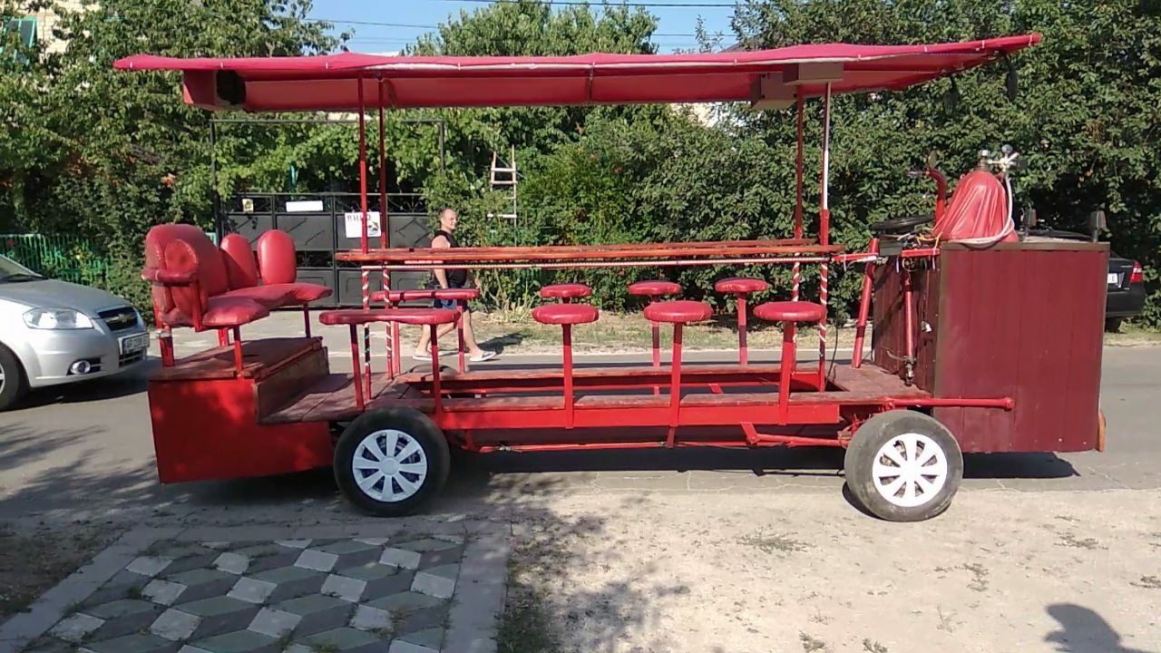 Велобар partybike передвижной бар beercruiser продажа