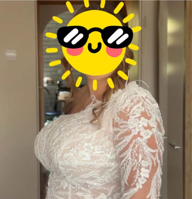 Suknia ślubna plus size