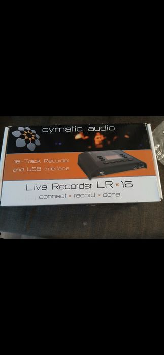 Cymatic audio recorder LR16