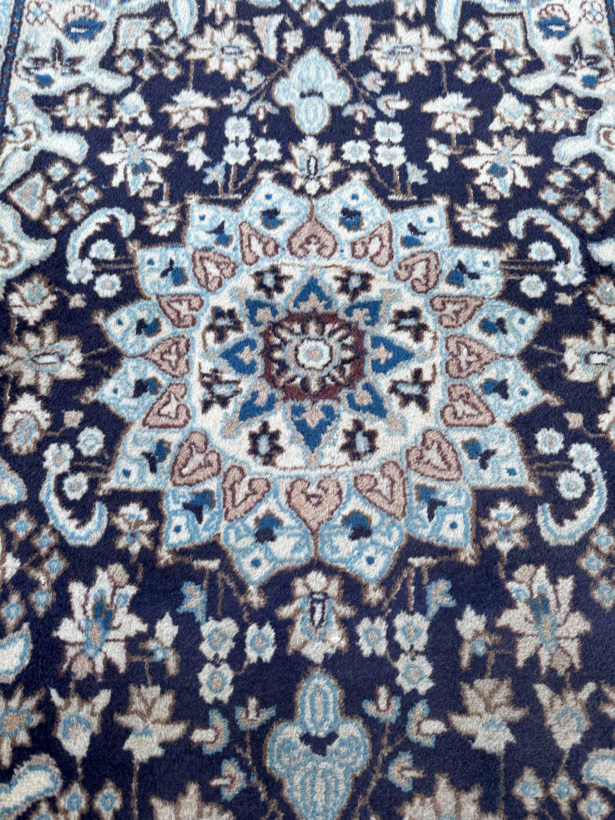 Nain Perski Dywan Ręcznie Tkany Wełniany Iran 144x89