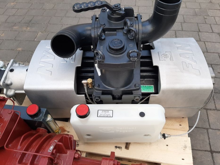 Kompresor Fan 530 Hdr beczkowóz pompa Battion & Pagani jurop RV520