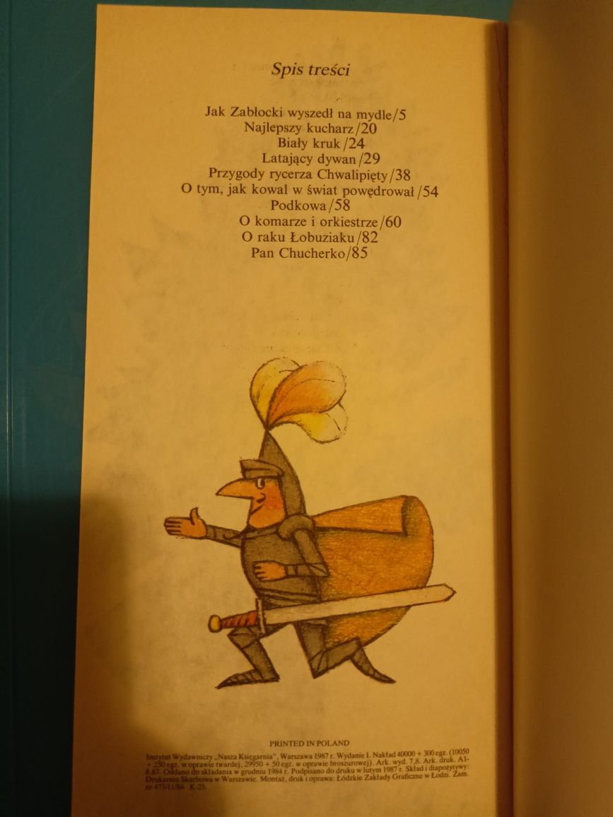 Igor Sikirycki Bajki zabawne 1987 stara książka PRL vintage