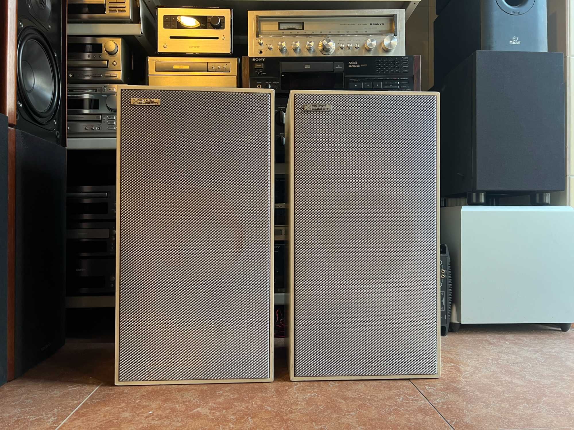Kolumny Studio System 838/764 Konzert-Lautsprecher Duo-Reflex