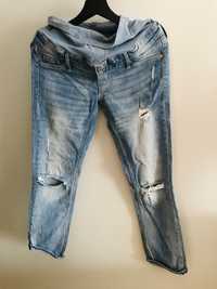 Spodnie jeansy cygaretki H&M 40 ciążowe