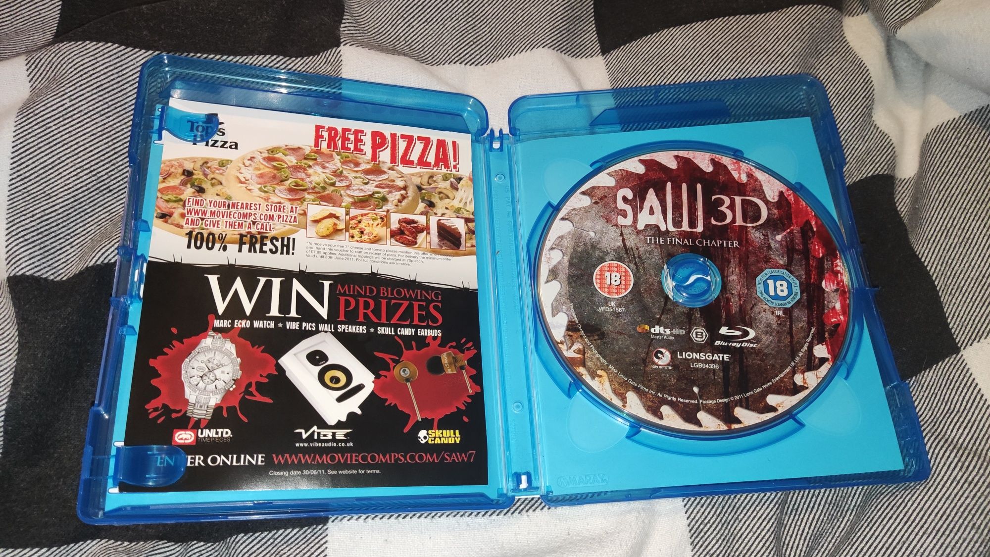 Film Piła 7 3D (Saw 3D the finał chapter) BLU-RAY