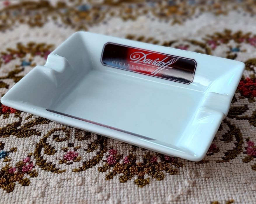 Popielnica Davidoff, luksusową marka, vintage
