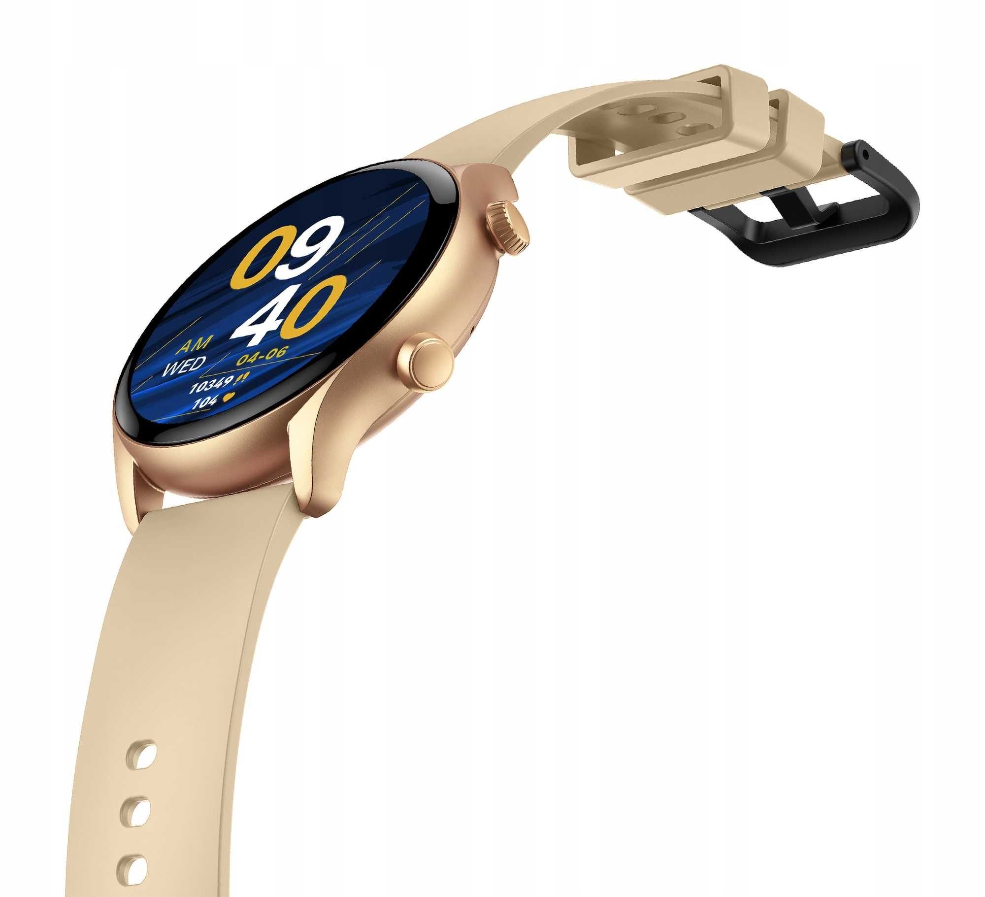 Super Smartwatch Zeblaze BTALK 3 PLUS GOLD NOWY MODEL 2024