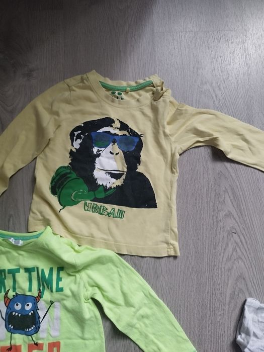 Cienkie bluzki dla chłopca 92