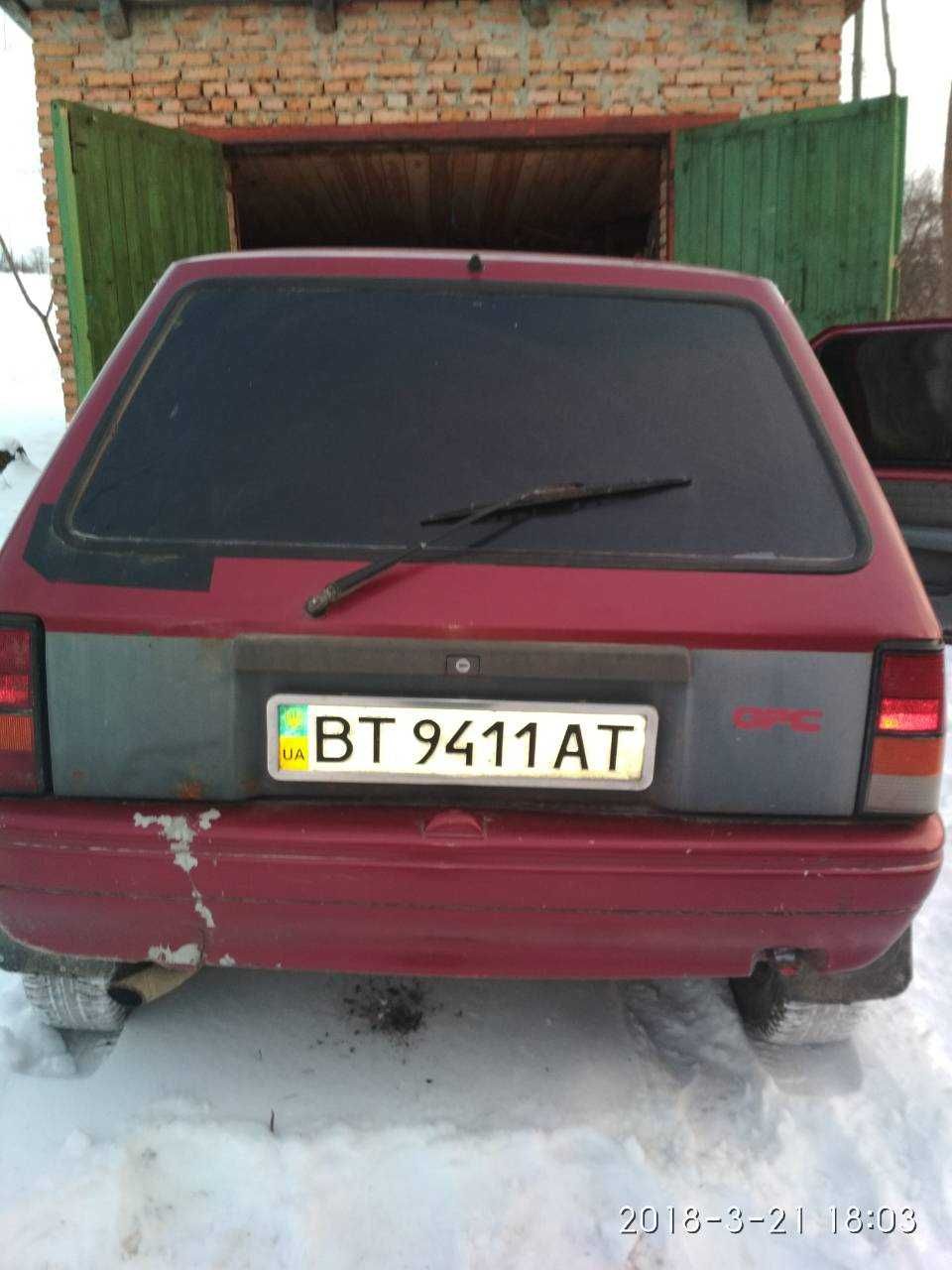 Opel corsa 1991р.