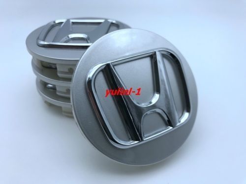 4 Centros tampas de jantes Honda 58mm 69mm novo