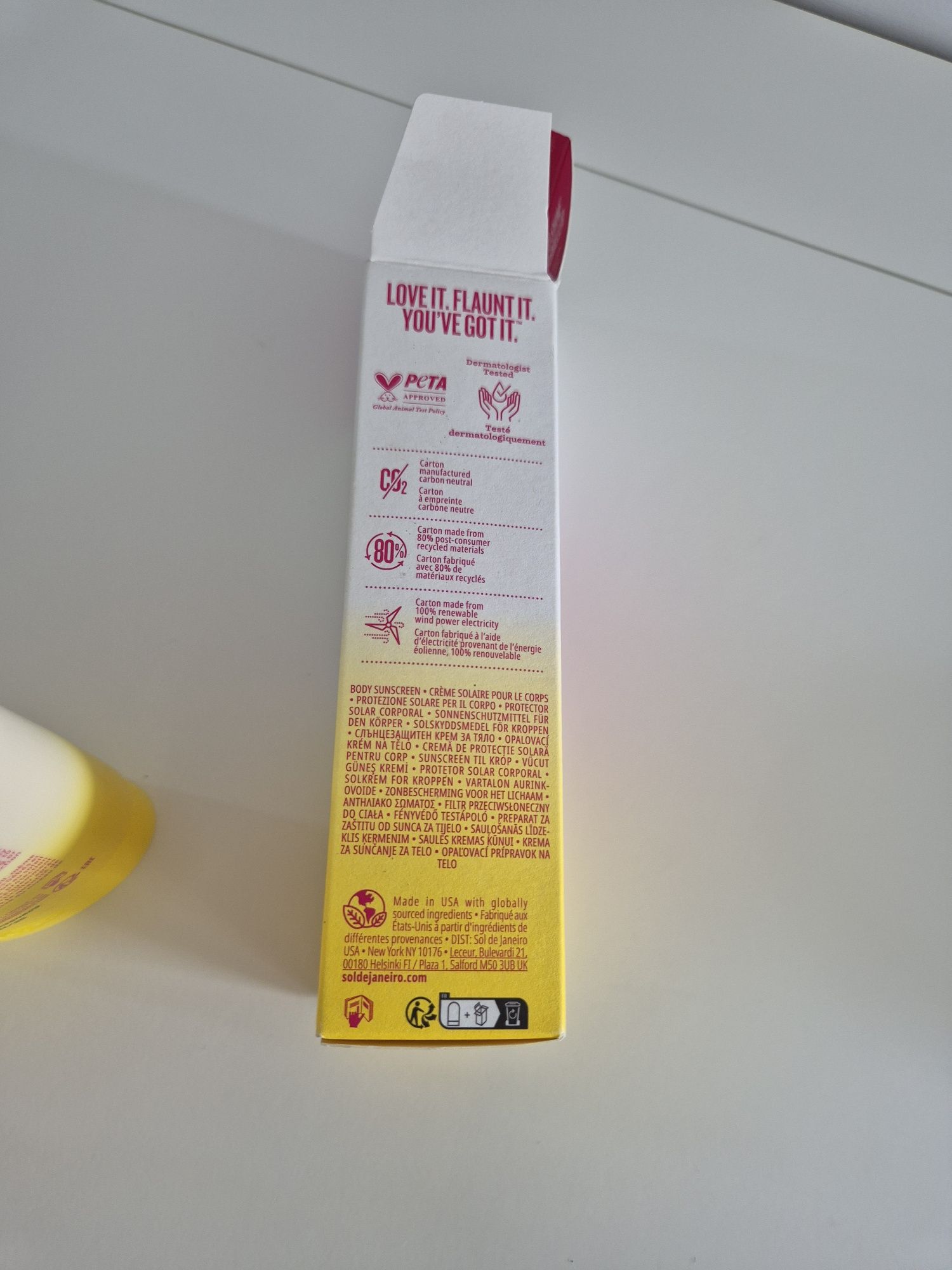 Sol de Janeiro SPF 50 balsam do ciała
