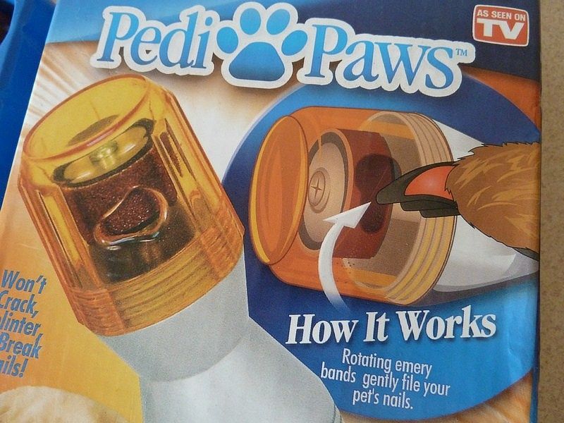 Pedi Paws - firmowy pilnik-trymer do pazurków dla psa. NOWY.