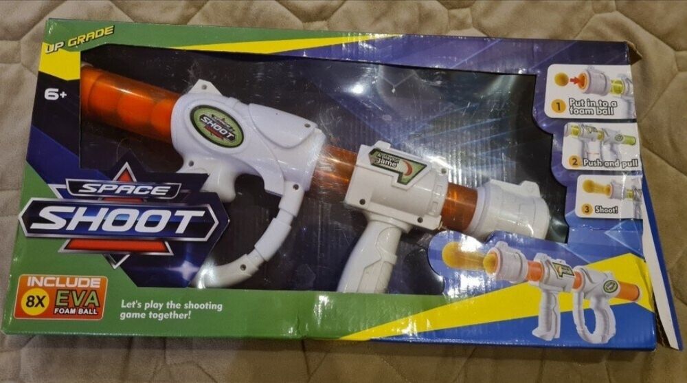 Электронная обучающая книга для детей и помповое ружье