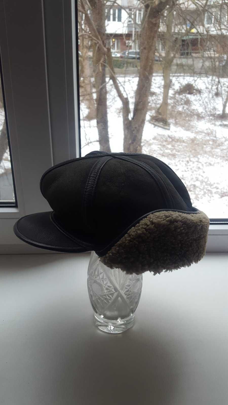Норковая ушанка и  мужская зимняя шапка(натуральная)