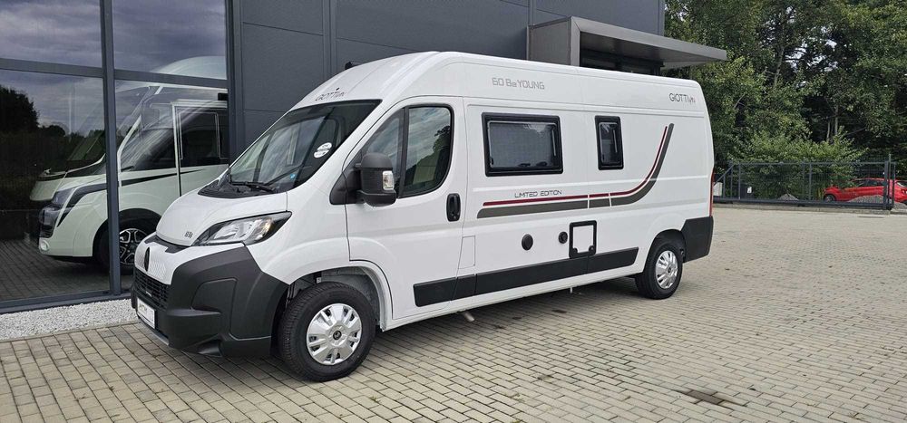 Wynajem kampera van Giottivan, NOWY! 4 os. do jazdy i do spania klima