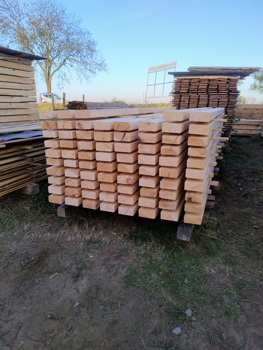 Kantówka Belka Legar Krawędziak Drewno 4,5cm x 9cm x 240cm