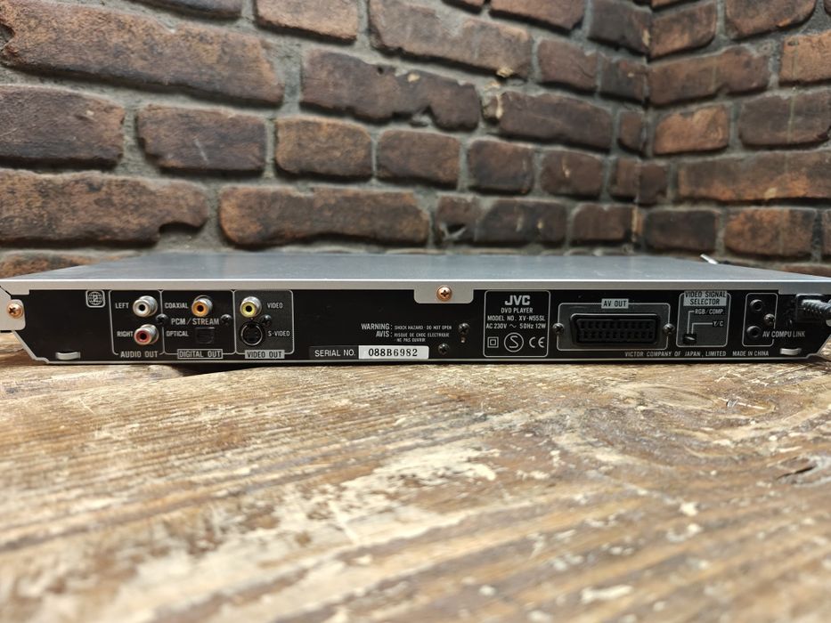 Odtwarzacz DVD JVC XV-N55SL