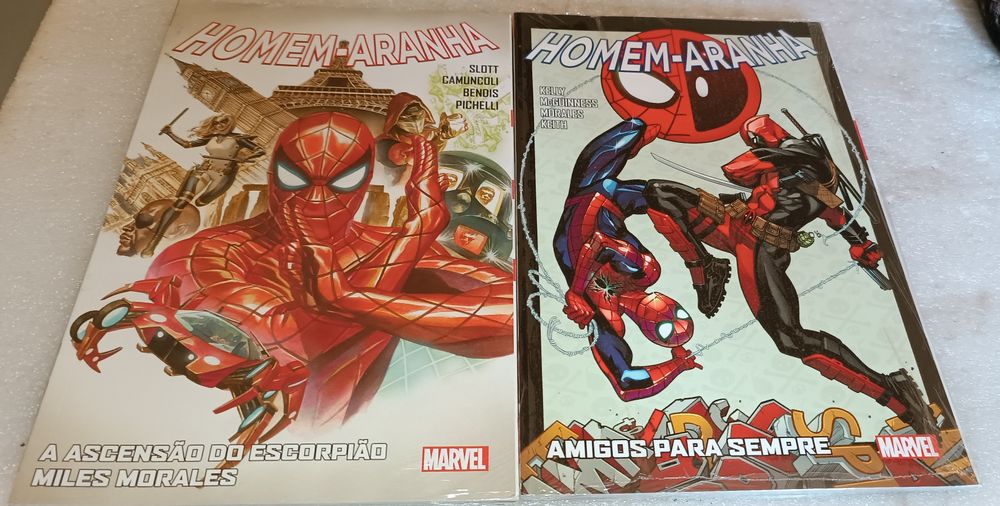 Lote banda desenhada seladas da Marvel Homem Aranha