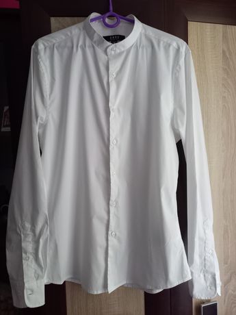 Koszula chłopięca biała rozmiar M