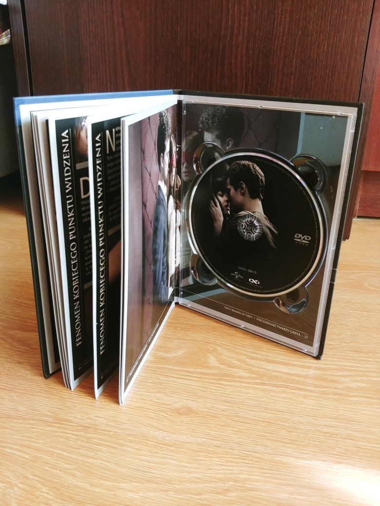 Pięćdziesiąt twarzy Greya - film DVD w pięknej oprawie
