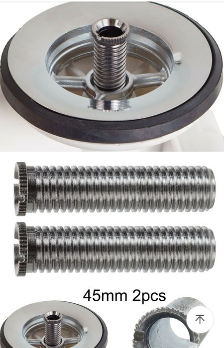 Parafusos em aço inoxidável para lava-loiças tamanho 45mm×13mm×1.75mm