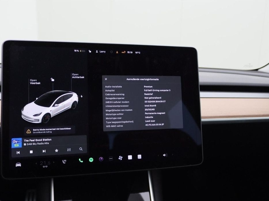 Tesla model 3 AWD Performance 486cvs