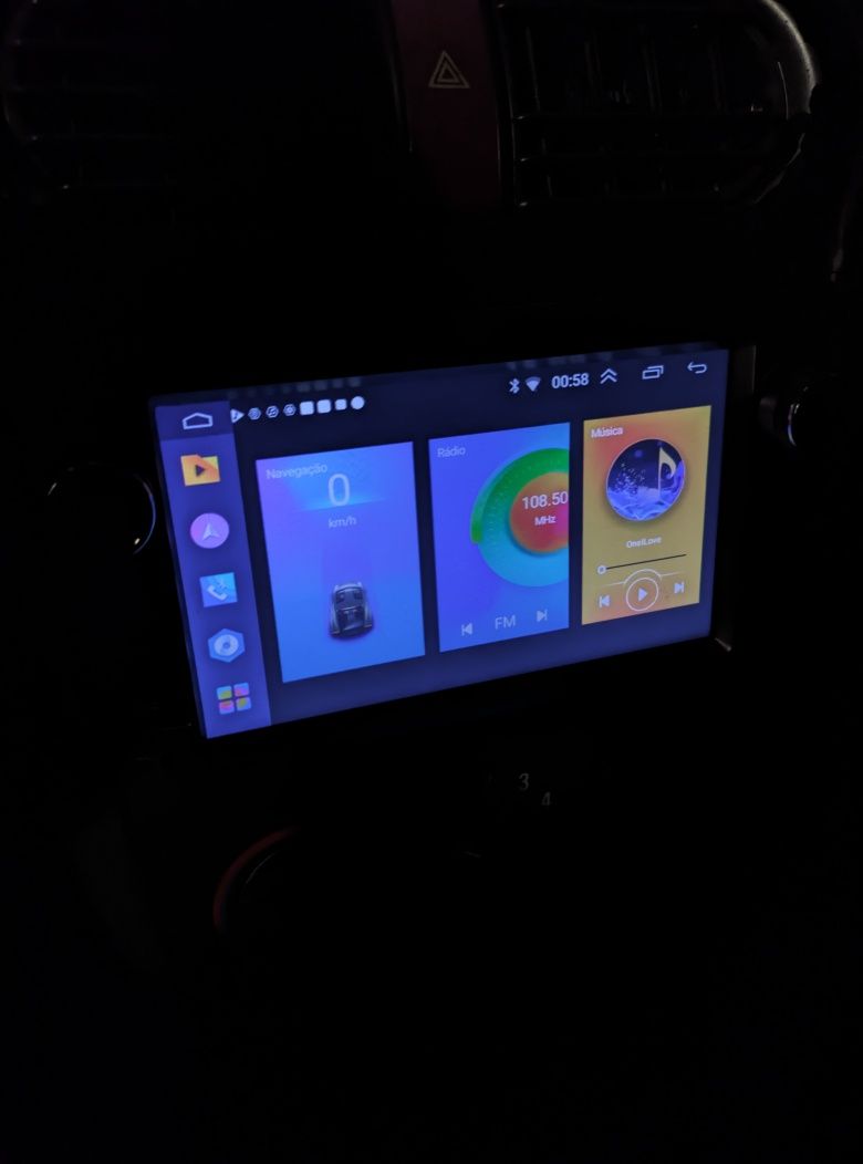 Rádio Android 2Din Opel