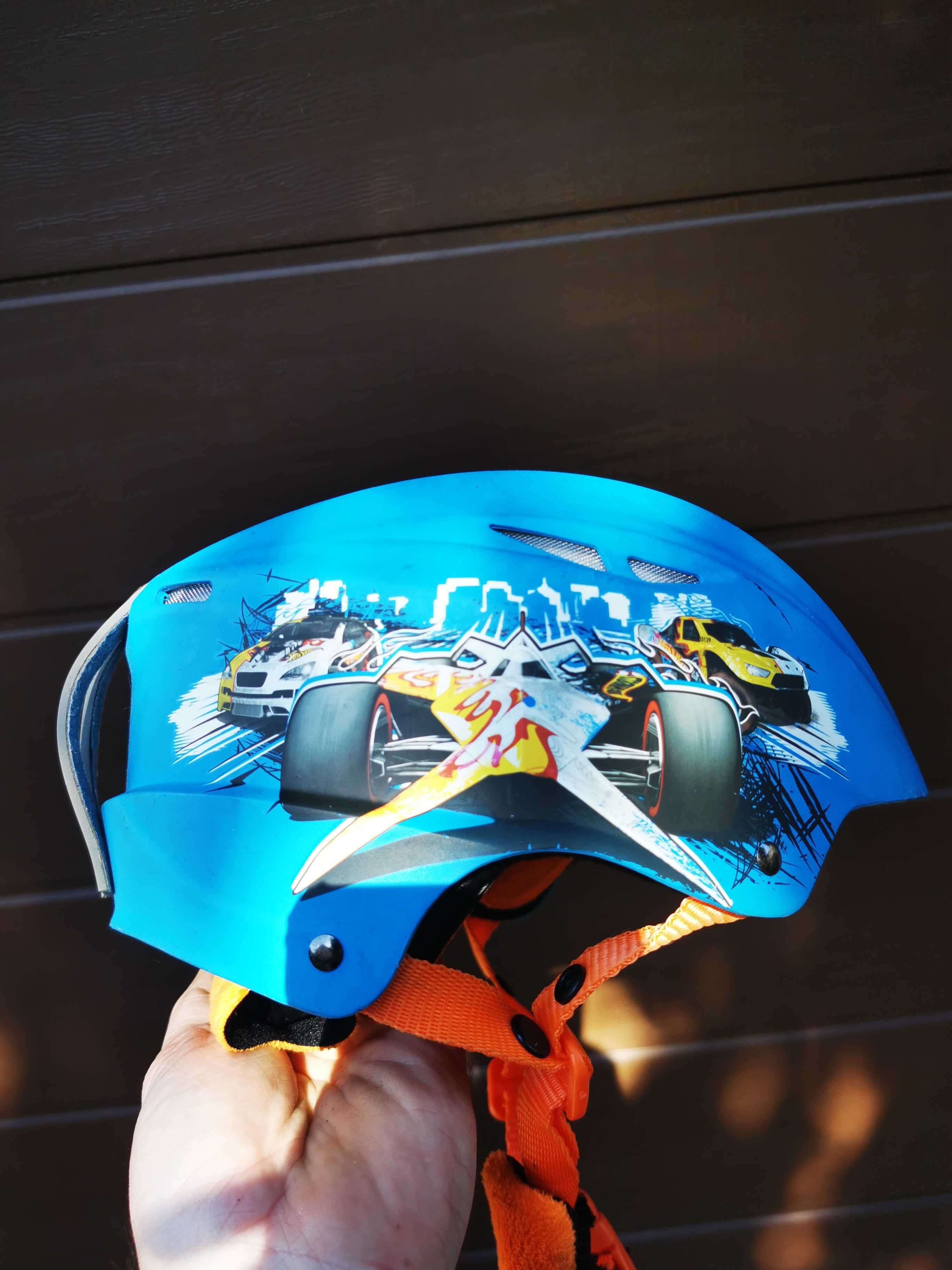 Kask rowerowy i narciarski Hot wheels