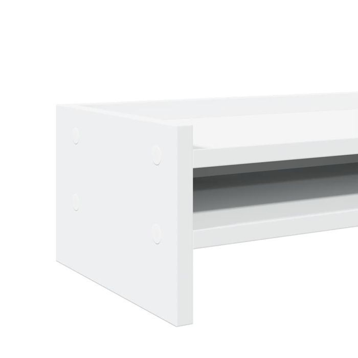 Vidaxl Podstawka Na Monitor, Biała, 42X24X16 Cm