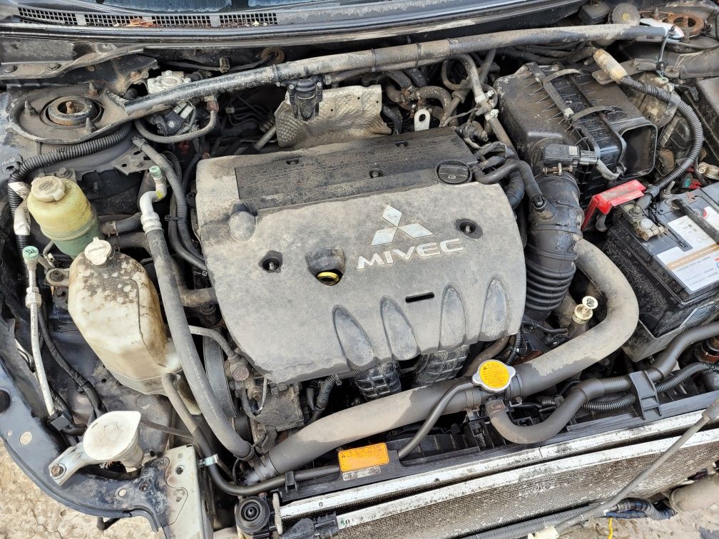 Запчасти mitsubishi lancer 10 мотор 4b11 4б12 разборка Лансер 10