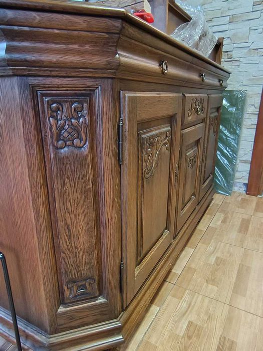 комод дуб- горіх дерево